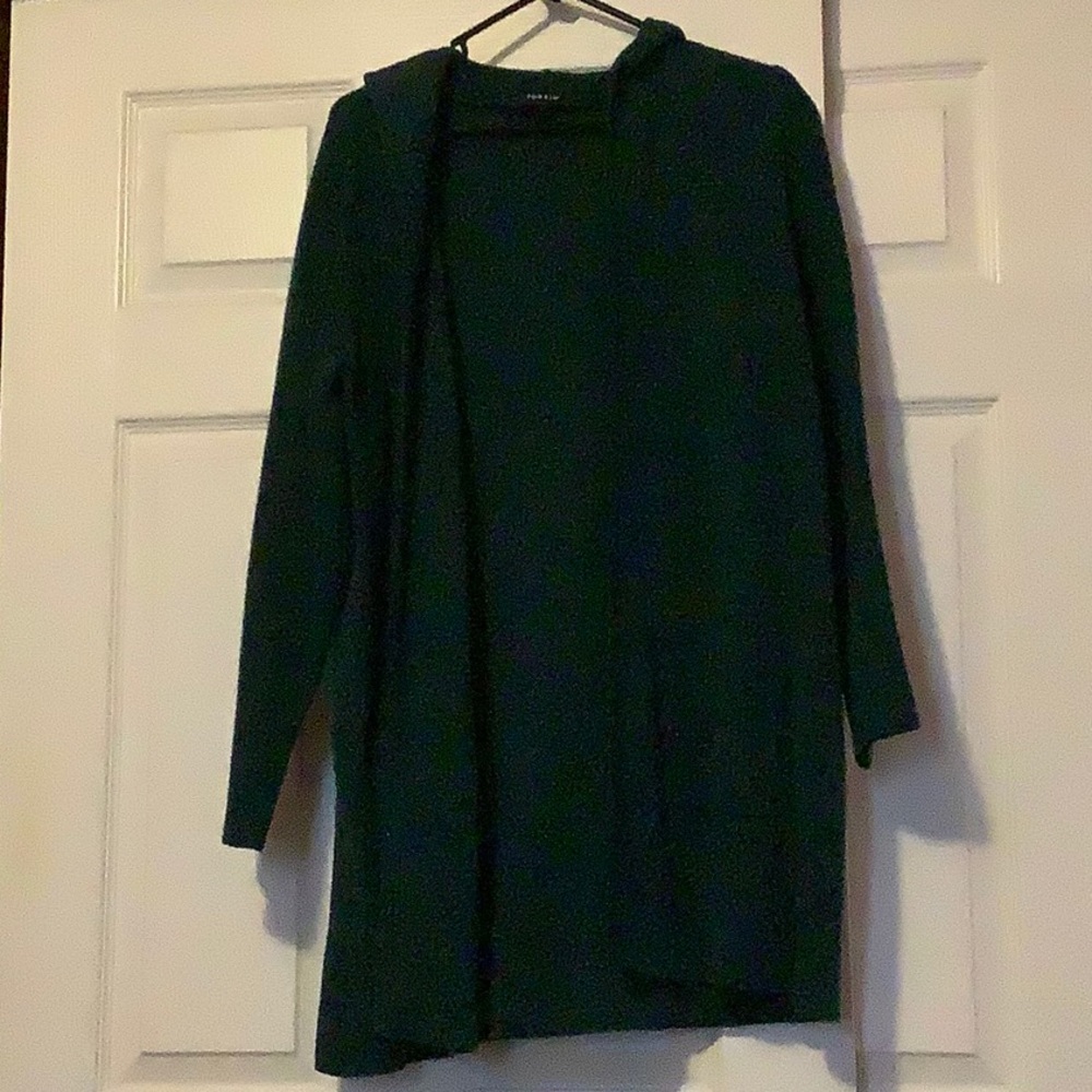 Torrid dark teal cardigan